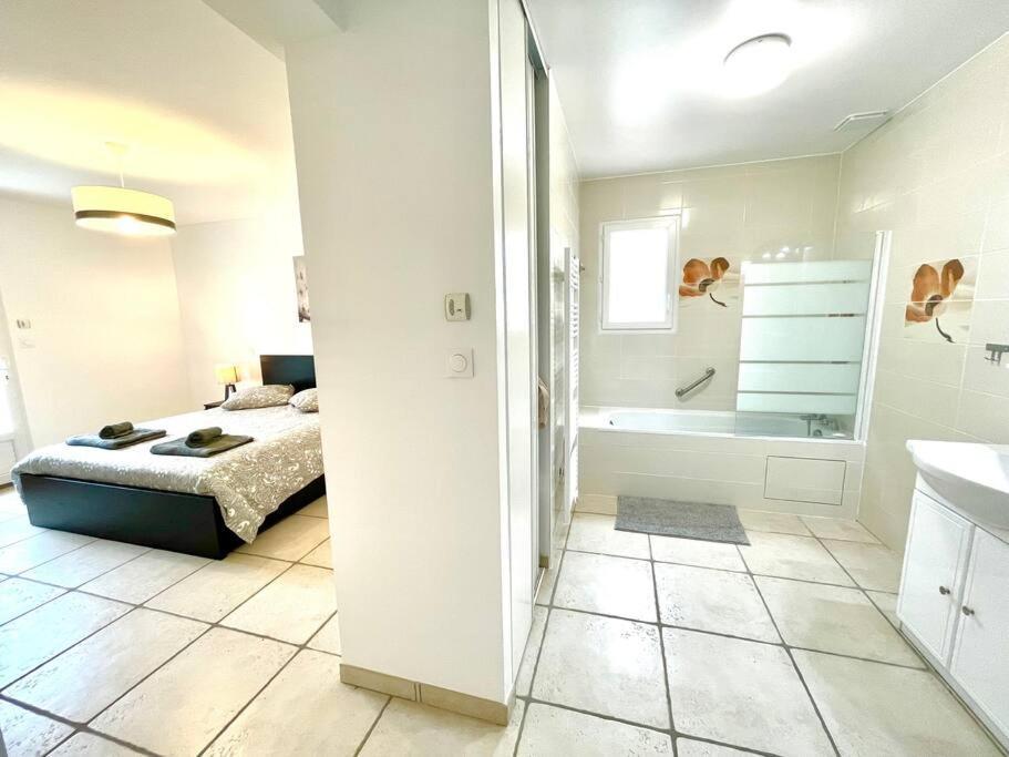 Charmante Villa Pour 10 Personnes Saint-Augustin  Exterior foto